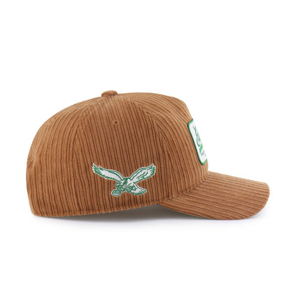 Pictured is this NFL Philadelphia Eagles Cord Patch ’47 HITCH cap in brown. 4