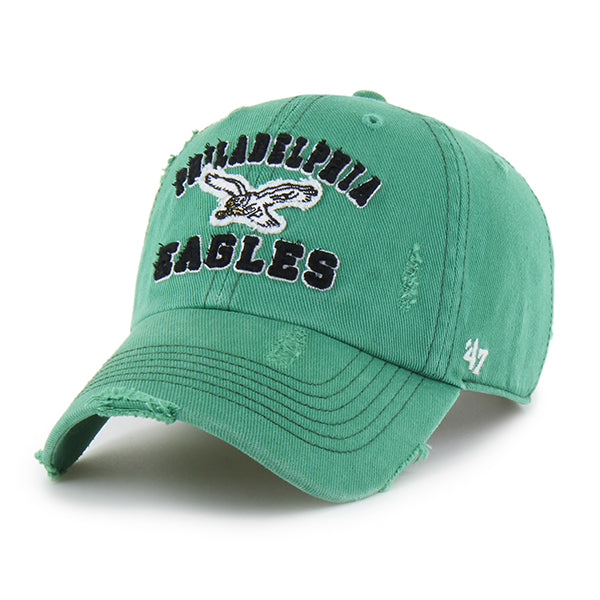 Pictured is this NFL Seymore Philadelphia Eagles ’47 CLEAN UP cap in grey. 1