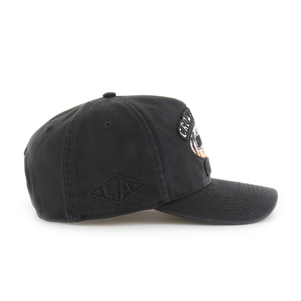 Pictured is this NHL Los Angeles Kings Charlton '47 HITCH cap in black. 4