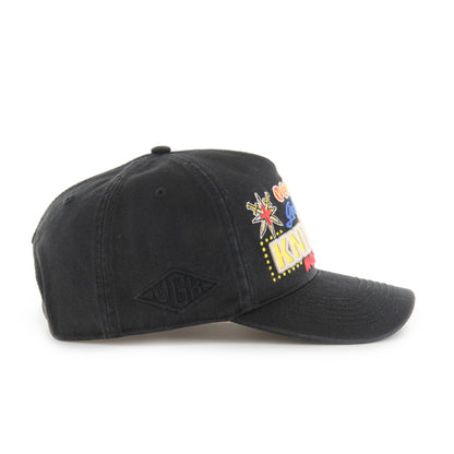 Pictured is this NHL Vegas Golden Knights Charlton '47 HITCH cap in black. 4