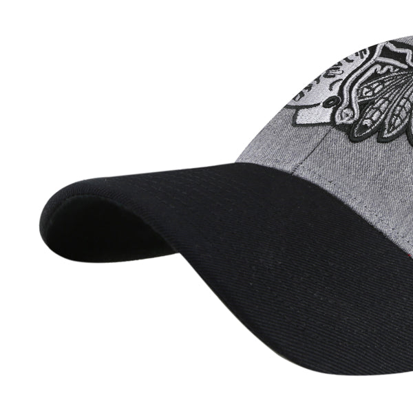 Pictured is this NHL Chicago Blackhawks Granite '47 MVP cap in dark grey. 4