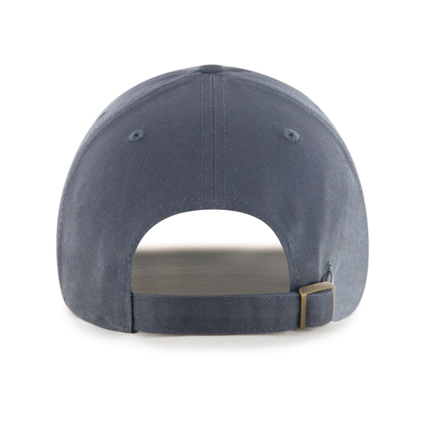 Pictured is this NHL Edmonton Oilers Legend '47 MVP cap in navy. 2