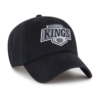 Pictured is this NHL Los Angeles Kings ’47 CLEAN UP cap in black. 2