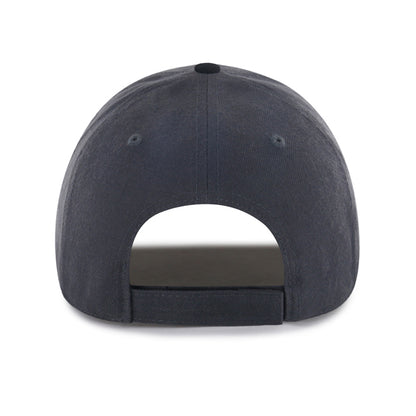 Pictured is this NHL Boston Bruins Split Block ’47 MVP cap in charcoal. 3