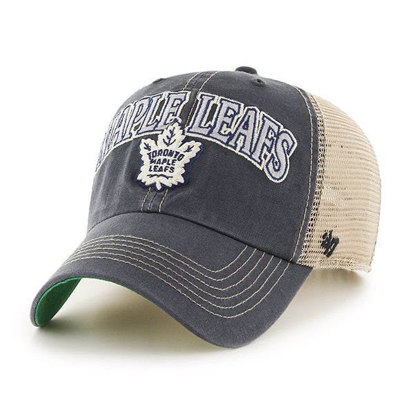 Pictured is this NHL Toronto Maple Leafs Tuscaloosa '47 CLEAN UP cap in navy. 1