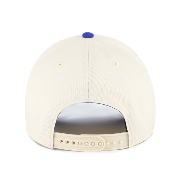Pictured is this NHL New York Rangers Sure Shot '47 MVP cap in natural. 2
