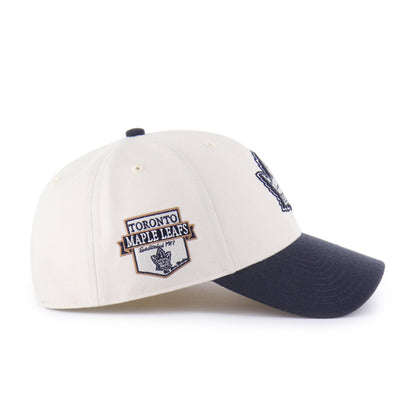 Pictured is this NHL Toronto Maple Leafs Sure Shot '47 MVP cap in natural. 3