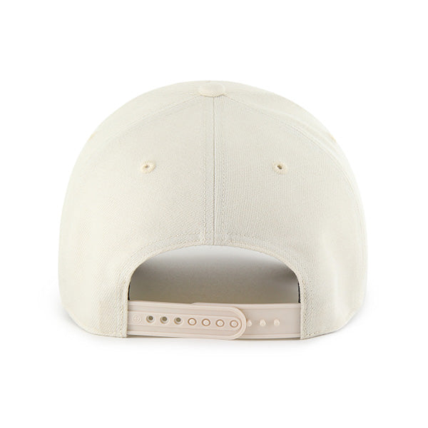 Pictured is this NHL Vancouver Canucks Ballpark '47 OFFSIDE DT cap in sandstorm. 2