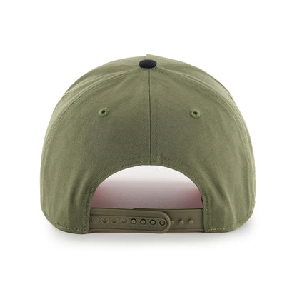 Pictured is this NHL Anaheim Ducks Sure Shot '47 MVP cap in beige/khaki. 2