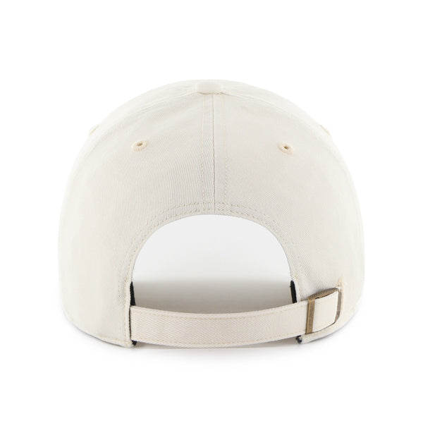 Pictured is this New Balance Core '47 CLEAN UP cap in cream. 2