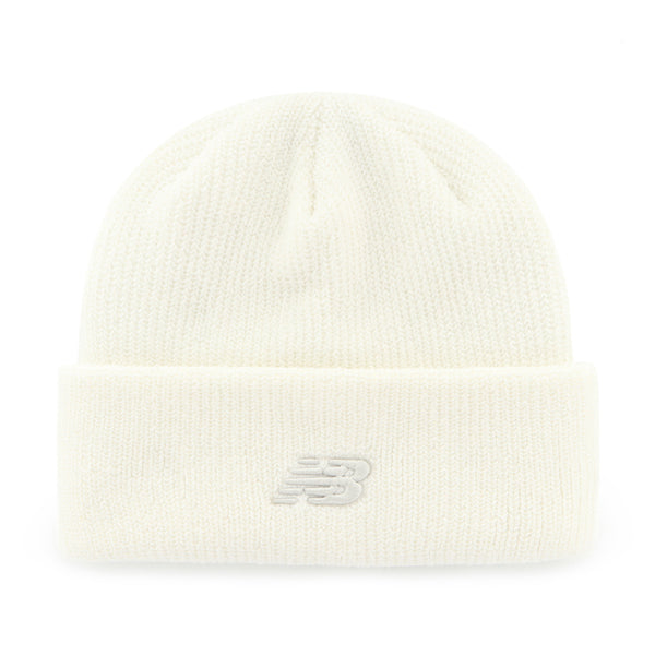 Pictured is this New Balance Core ’47 CUFF KNIT beanie cap in grey. 1