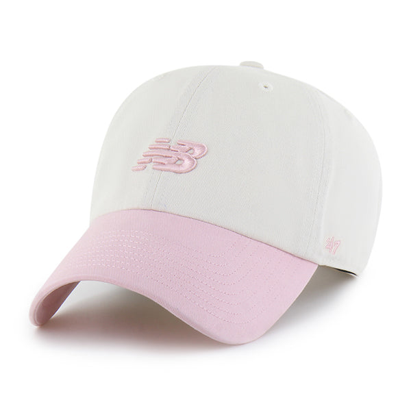 Pictured is this New Balance Core TT ’47 CLEAN UP cap in white & pink. 1