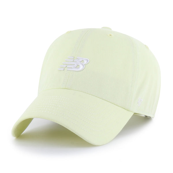 Pictured is this New Balance Pop Stitch ’47 CLEAN UP cap in bright green. 1