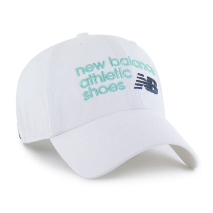 Pictured is this New Balance Branded ’47 CLEAN UP cap in white. 3
