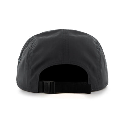 Pictured is this New Balance BRRR '47 FIVE PANEL cap in black. 2