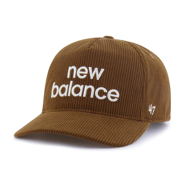 Pictured is this New Balance Basic Cord ’47 HITCH cap in brown. 1