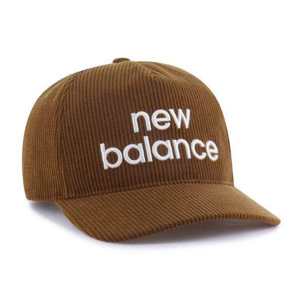 Pictured is this New Balance Basic Cord ’47 HITCH cap in brown. 2