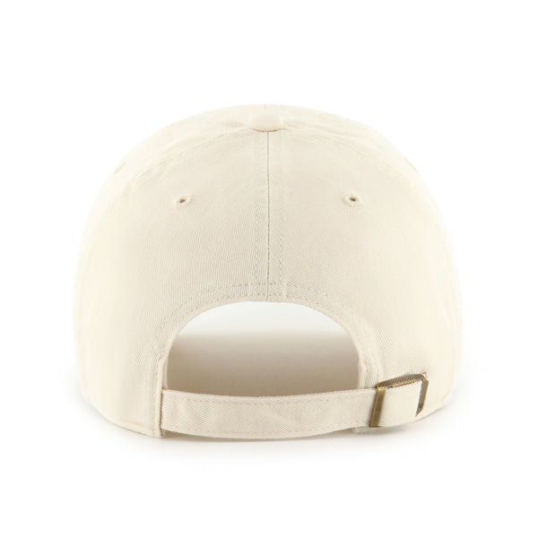 Pictured is this Dog Icon Dachshund Base Runner '47 CLEAN UP cap in natural. 2